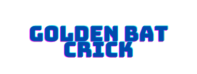  Golden Bat Crick Logo